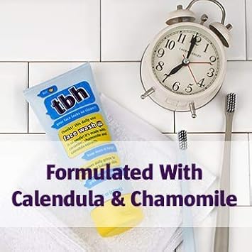 Tbh Kids Oil Free Face Moisturizer For Girls And Boys - Vitamin C, Peptides, And Hyaluronic Acid - Natural Ingredients, Made For Tweens - Sulfate, Paraben Free - 12 Oz