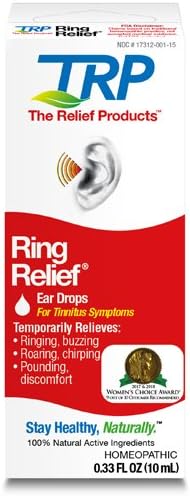 THE Relief Products Ring Relief Formula Fluid – Ear Health Support for Ringing & Discomfort
