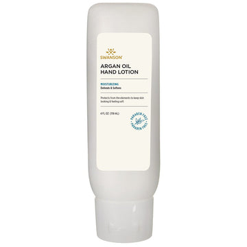 Swanson Argan Oil Hand Lotion 4 Fl Ounce (118 Ml) Lotion