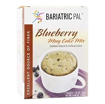 Bariatricpal High Protein Mug Cake Mix - Blueberry (1-Pack)