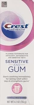 Crest Pro-Health Gum And Sensitivity, Sensitive Toothpaste, Gentle Whitening, 4.1 Oz
