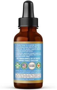 Serenity Plus 1Oz - Valerian Root Sleep Aid And Nature Made Magnesium For Sleep Support, Serenity, Mood Boost And Holistic Relaxation - 1 Bottle