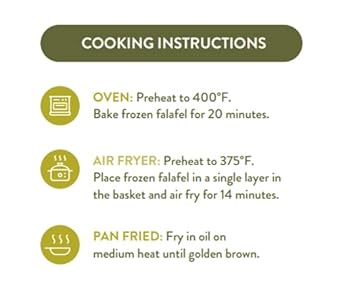 Green Slice Falafel 6/12oz Bags | Natural, non-gmo mediterranean meatless meatballs | Vegan, allergen-free, made in Vermont : Grocery & Gourmet Food