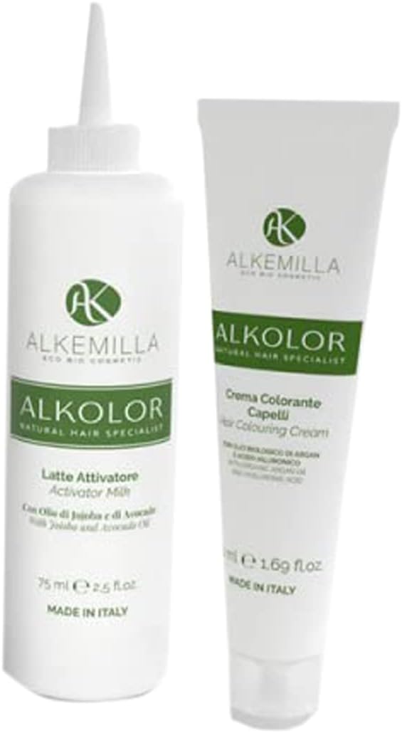 Alkemilla Permanent Hair Color 7.3 Gold Blonde 150Ml