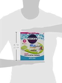 Ecozone | Dishwasher Tablets Classic 72 | 6 X 72 Tablets