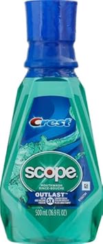 Crest Scope Outlast Mouthwash, 500 Ml