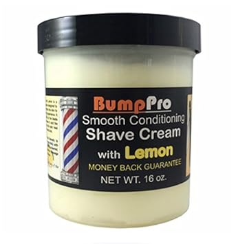 Bump Pro Brushless Shave Cream, Lemon : Beauty & Personal Care
