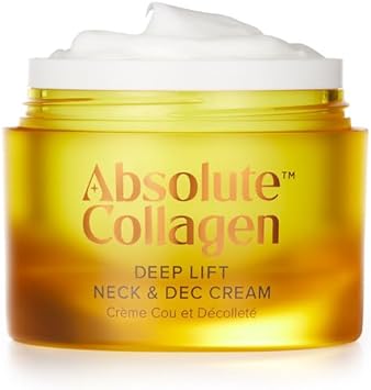 Absolute Collagen Deep Lift Neck & Decollete Cream 50Ml - Collagen Boosting Anti-Ageing Formula - Visibly Reduces Appearance Of Fine Lines And Wrinkles - Smoother, Firmer & Sculpted Skin