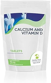 Calcium 400Mg And Vitamin D3 5Ug 30 Tablets Pills Quality Products Nutrition Health Food Supplements Healthy Mood Uk Quality Nutrients