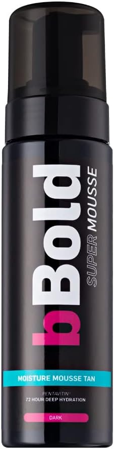 bBold Super Mousse Dark, Self Tan with Aloe Vera & PENTAVITIN, Vegan & Cruelty Free Professional Fake Tan 175ml : Amazon.co.uk: Beauty