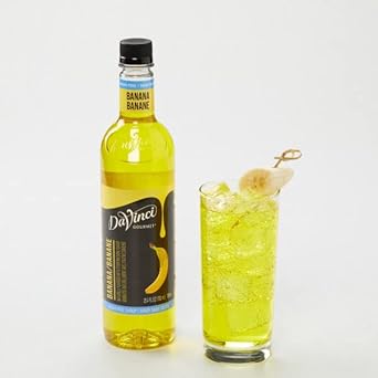 Davinci Gourmet Sugar-Free Banana Syrup, 25.4 Fluid Ounce (Pack Of 4)