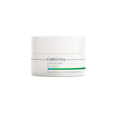 -Christina- Line Repair Bakuchiol Day Cream With Spf 15 | Face Moisturizer With Blue Light Defense, Ideal For Combination, Normal, Dry Skin | Cream For Face With Anti-Aging Effect 50Ml / 1.7 Fl.Oz