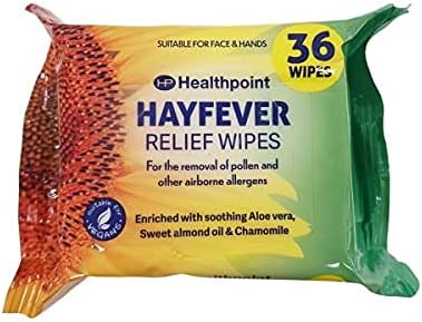 Healthpoint Hayfever Relief Wipes 36 Wipes, Mix