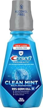 Crest Pro-Health Multi-Protection Clean Mint Mouthwash - 500 Ml