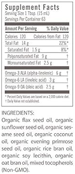 Flora Health Udo'S Oil 3-6-9 Blend, Balanced Omega Fatty Acids From Flax, Sesame, Sunflower 90 Vegetarian Softgels