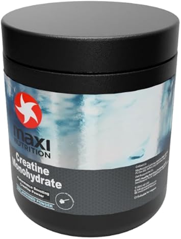 Maxinutrition Creatine | Performance Boosting Creatine Monohydrate Powder | Unflavoured, 300G - 60 Servings