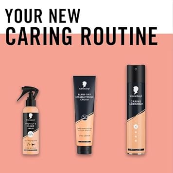 Schwarzkopf Blow-Dry Straightening Cream 150 ml, Style & Care, Straighter Hair without the Flat Iron, Styling Cream for Hair, Blow-dry & Anti Frizz : Amazon.co.uk: Beauty