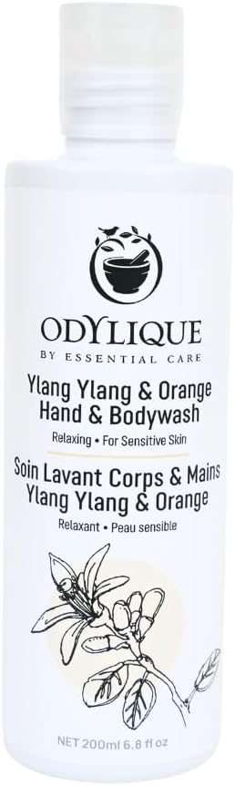Odylique Ylang Ylang & Orange Hand & Body Wash | Vegan, Organic & 100% Natural | Sulphate Free