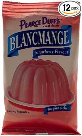 Pearce Duff'S Blancmange | Pack Of 12 | Strawberry 35G X 4, Vanilla 35G X 4, Chocolate 35G X 4