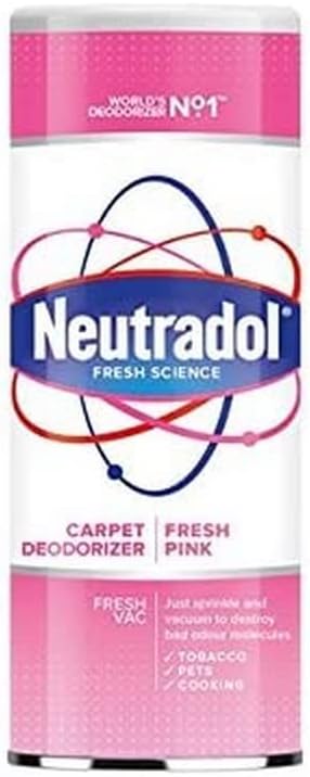 Neutradol Fresh Science Carpet Deodorizer, Fresh Pink, 350 G