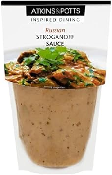 Atkins & Potts Free From Stroganoff Sauce 350 G By Atkins & Potts