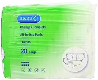 Alvita Inco Aio Pants Large Maxi, Pack Of 20