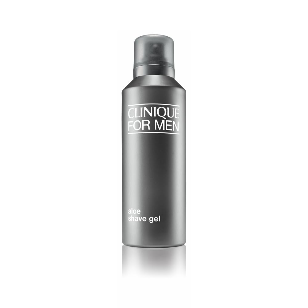 Clinique For Men Aloe Shave Gel | Oil-Free Formula | Softens Beard | Smooth + Close Shaving Gel, 4.2 Fl Oz : Beauty & Personal Care