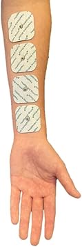 TENS Electrodes Combo-Pack for Beurer and Sanitas TENS and EMS Machines Set of 8 Square & 8 Rectangle Studded Electrodes : Amazon.co.uk: Health & Personal Care
