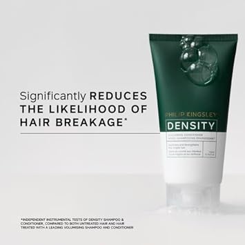 Philip Kingsley | Density Thickening Conditioner | For Thinning Hair And Hair Loss | Fine, Fragile, Thin Hair Thickener And Strengthener | Helps Volumize And Strengthen Hair | 170Ml