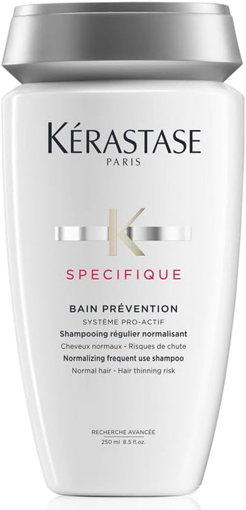 Kérastase Specifique, Nourishing & Balancing Anti-Fall Shampoo, For Normal Hair And Hair-Thinning, No Silicone, Bain Prevention, 250Ml
