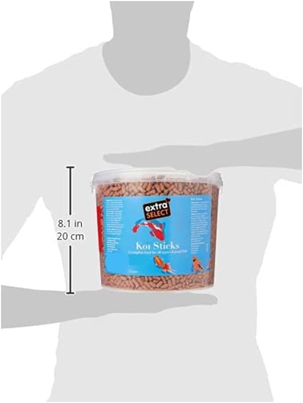 Extra Select Complete Koi Sticks Fish Food Tub, 5 Litre :Pet Supplies