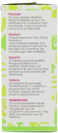 Ecozone | Dishwasher Tablets X 25 | 2 X 25 Tablets