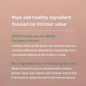 Mixsoon Bifida Ferment Essence - Skin Barrier Strengthening, Rejuvenating Essence For Damaged Skin - Korean Skincare - Vegan (3.38 Fl.Oz / 100Ml) : Beauty & Personal Care