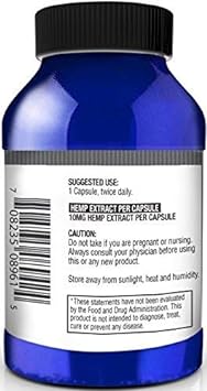 Absolute Nutrition Hemp Oil Capsules 30ct - 100% Organic Hemp Extract