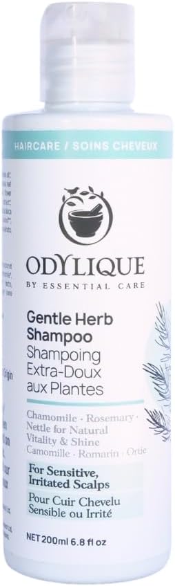 Odylique Organic & Natural Shampoo 200Ml | Gentle Herb Sensitive Scalp Shampoo | 100% Natural Vegan & Organic Shampoo For Sensitive Scalp | Sls Free Shampoo & Silicone Free Shampoo | Salt Free Shampoo