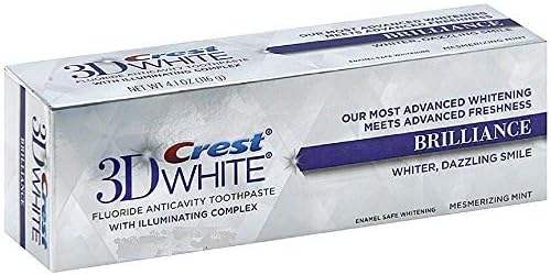 Crest 3D White Fluoride Anticavity Toothpaste Mesmerizing Mint- 0.85 Oz