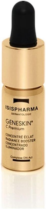Isispharma Geneskin C Vitamin C Serum 10 Ml - Premium Radiance Concentrate - Anti Ageing And Boosts The Radiance Of Your Skin - Ultra Concentrated In Vitamin C - Made In France