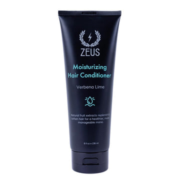 Zeus Daily Moisturizing Shampoo For Men With Natural Fruit Extracts To Cleanse, Strengthen, Hydrate, Nourish And Smooth Hair For Lasting Strength & Shine (Made In Usa) 8 Oz
