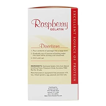 Bariatricpal Protein Gelatin - Raspberry (1-Pack)