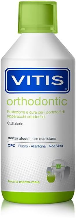 Vitis Orthodontic Mouthwash, 500 ml : Amazon.co.uk: Health & Personal Care