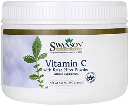 Swanson Vitamin C With Rosehips Powder 8.8 Ounce (250 G) Pwdr