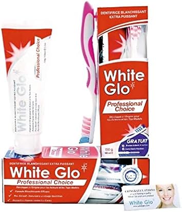 White Glo Extra Strength Whitening Toothpaste Professional Choice 159Gr -