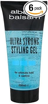 Alberto Balsam Ultra Strong Styling Gel (200Ml) - Pack Of 6 By Alberto Balsam