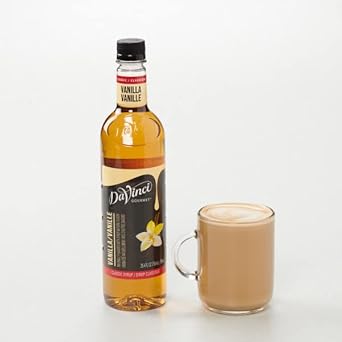 Davinci Gourmet Classic Vanilla Syrup, 25.4 Fluid Ounce (Pack Of 4)