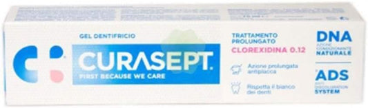 Curasept Gel Dentifricio Trattamento Intensivo Clorexidina 0,12%, 75Ml