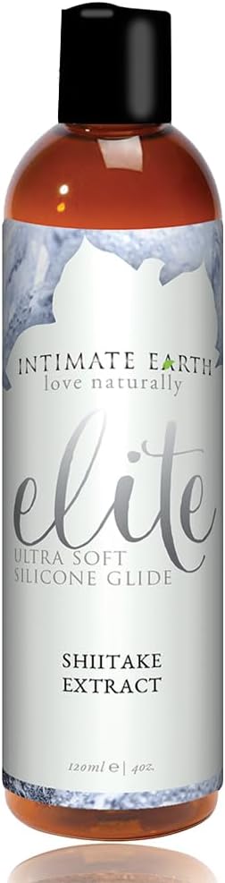 Intimate Earth Elite Shiitake Silicone Glide, 4 Fl.Oz (120 Ml)