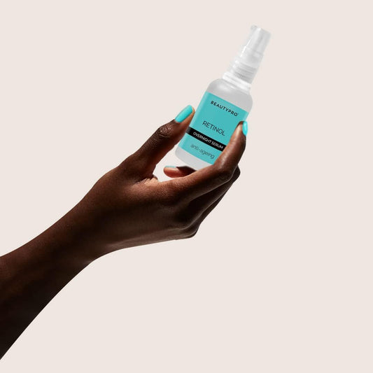 Beautypro Retinol Face Serum Overnight Face Moisturiser & Antioxidant Rejuvenate Anti-Ageing Firming Skin Blemishes Reduces Inflammation Natural Vegan Skincare Multi Award Winning Brand 30Ml