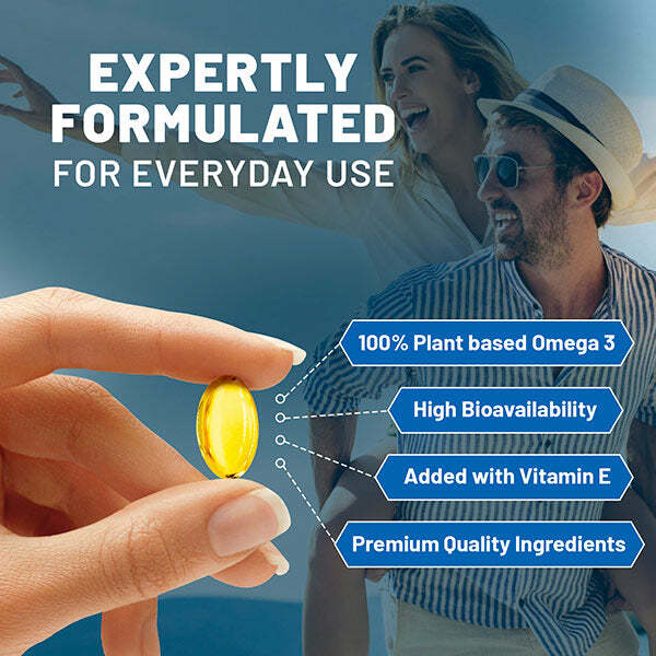 Prowise Vegan Omega-3 Dha From Algae Oil 60 Softgels