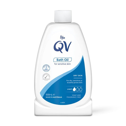 Qv Bath Oil Cleanser For Dry Skin Conditions 500Ml