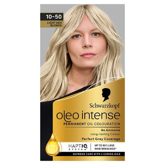 Schwarzkopf Oleo Intense Ash Blonde Permanent Hair Dye